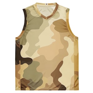 Funky Tiger® Urban Camo Basketball Jersey