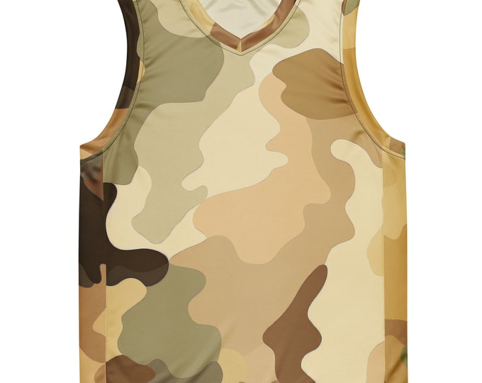 Funky Tiger® Urban Camo Basketball Jersey