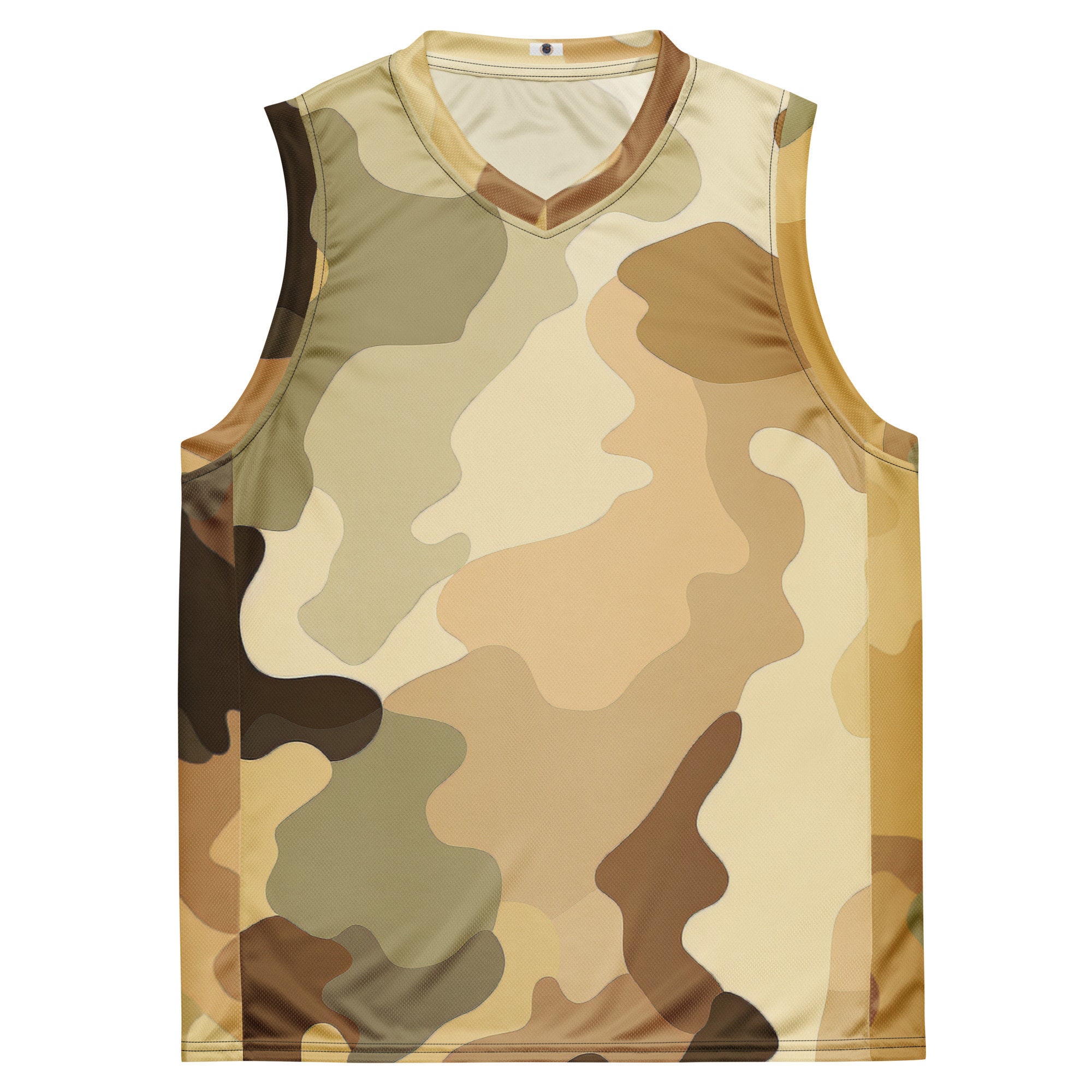 Funky Tiger Urban Camo Basketball Jersey