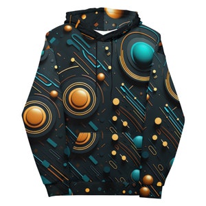 Funky Tiger® Gamer&#39;s Hoodie -Push Me Buttons