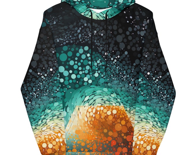 Funky Tiger® Harmonic Tide III Hoodie - Cool Hoodie for Gamers, Athletes and Everyone,Fall
