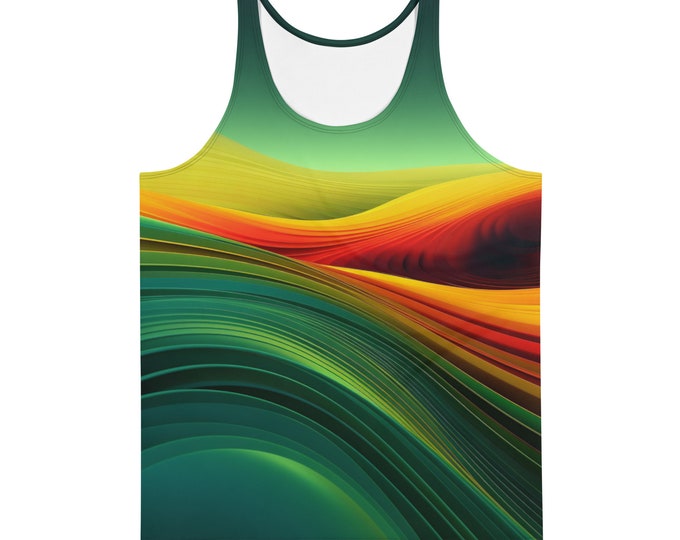 Funky Tiger® Afro Fusion Muscle Tank
