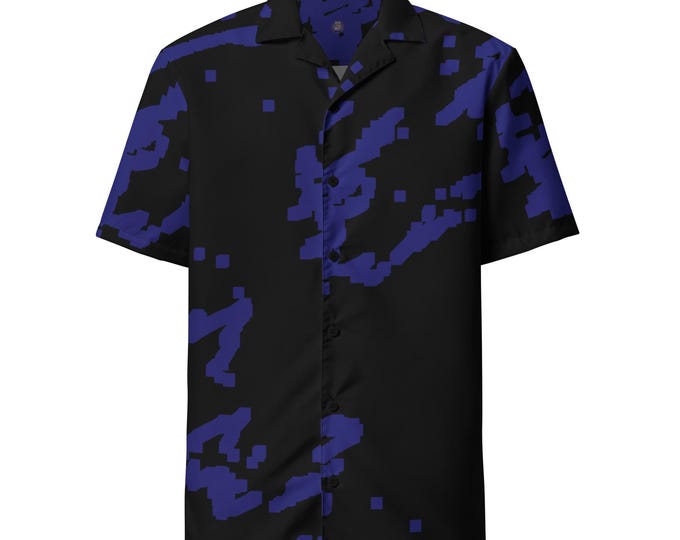 Funky Tiger® Sketches Artist Edition Hawaiian Shirt – Short Sleeve Casual Button Down for Men | Comfort for any Occasion