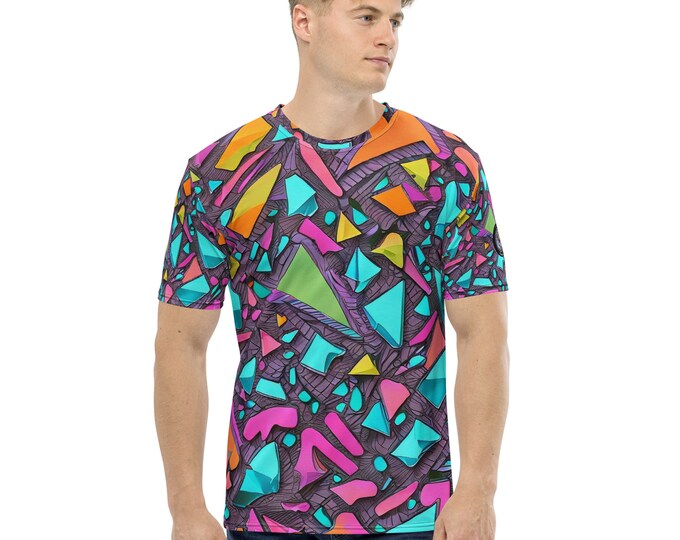 Funky Tiger® Men's Gem Shards T-shirt