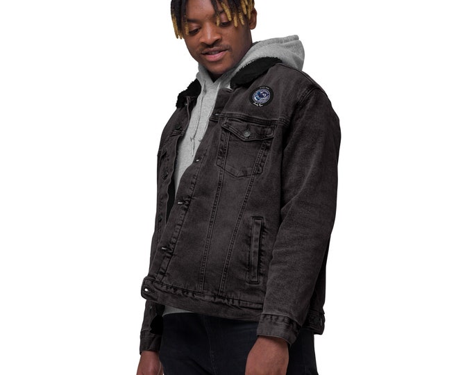 Funky Tiger® Men's Denim Sherpa Jacket