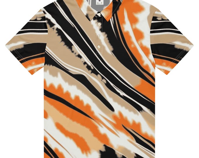 Funky Tiger®  Polo #1 - Tie Dye