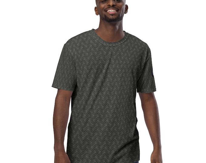 Funky Tiger® Men's Bright Night Premium Polyester T-shirt
