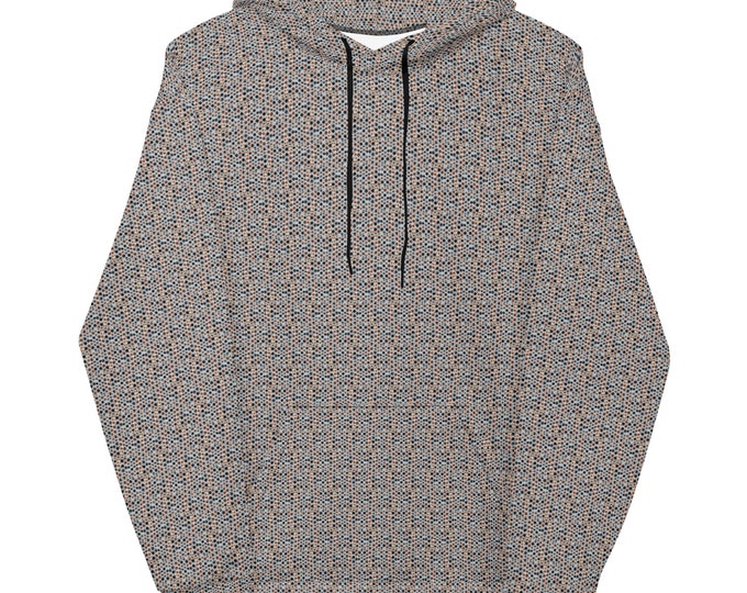 Funky Tiger® Mens Faded Simplicity Premium Hoodie, Cool Hoodie for Gaming, Concert, Beach, Event, Everyday