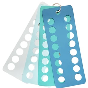 Grandes cartes de soie dentaire