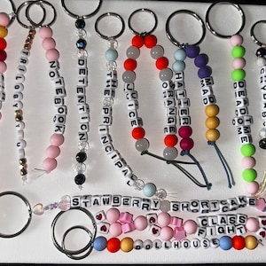Melanie Martinez song inspired keychains