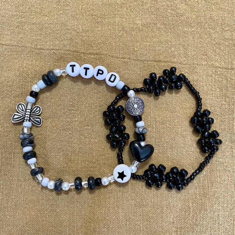 The Tortured Poets Department Ttpd Friendship Bracelet Beaded Bracelets Taylor Swift Ttpd