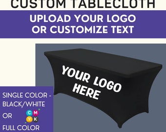 Custom Tablecloth, Stretch - Trade Show, Event Tablecloth