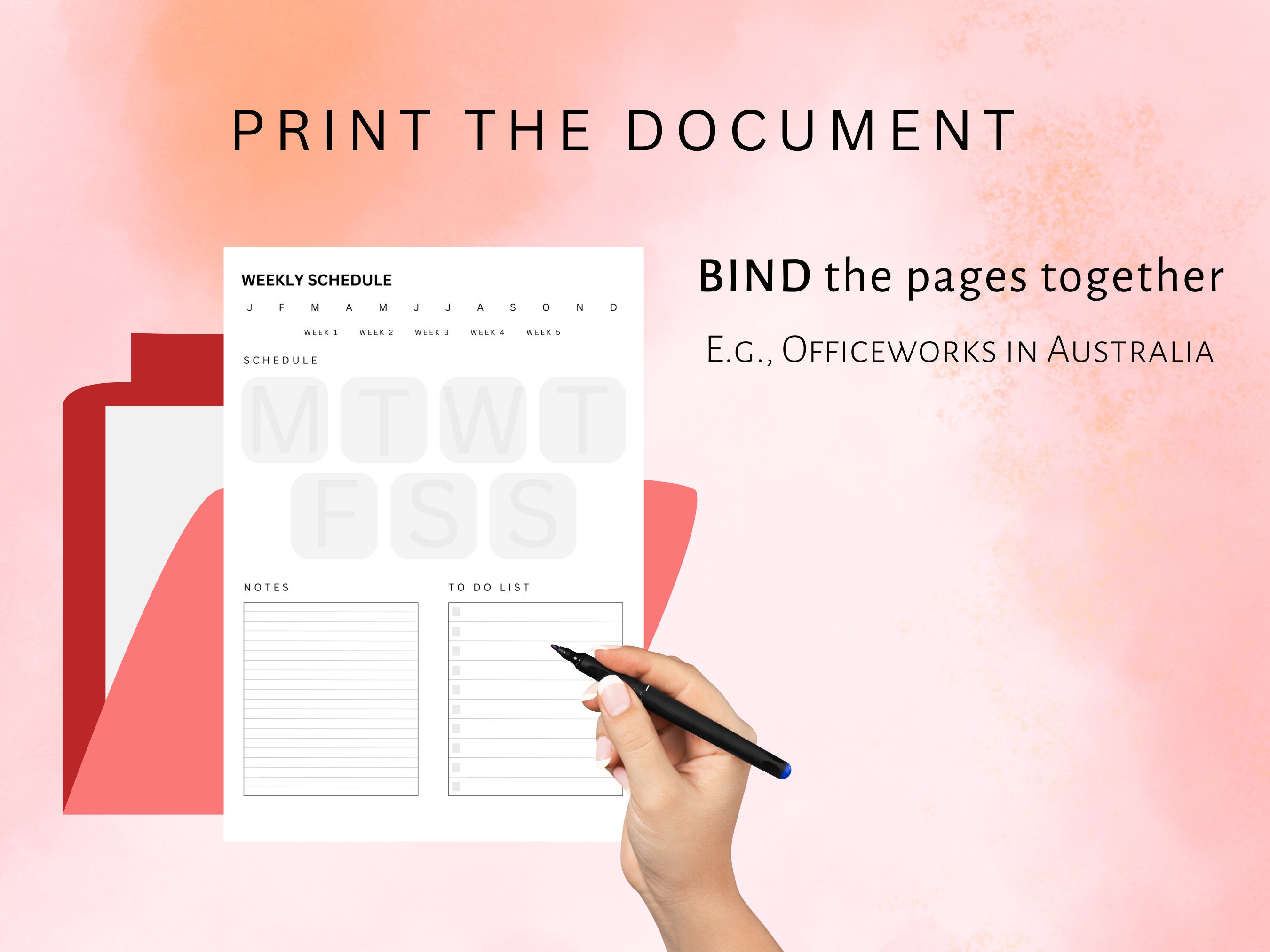 Digital Planner 2023 2024, Daily Planner, Weekly Planner, Digital
