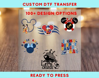 100+ Options Disney Cruise Dtf , Custom Disney Cruise DTF, Minnie and Mickey 2025 Cruise  Ready For Press, Disney Cruise Line, Cruise Squad