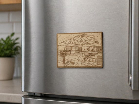 Canada Birch Branch Plaque, Display Stand, Wall Hanging or 5 in Magnet