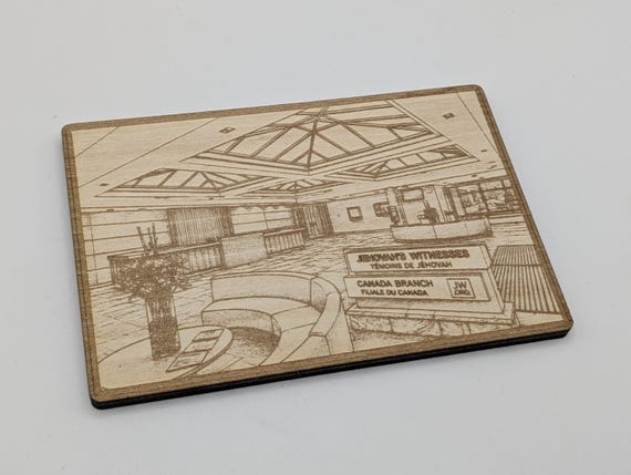 Canada Branch of Jehovah's Witnesses Magnet\Plaque, Bethel Souvenir, shown in listing image 5 with additional visible details or options.