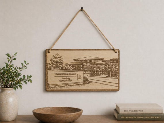 Brazil Branch of Jehovah's Witnesses Magnet\Plaque, Bethel Souvenir, shown in listing image 4 with additional visible details or options.