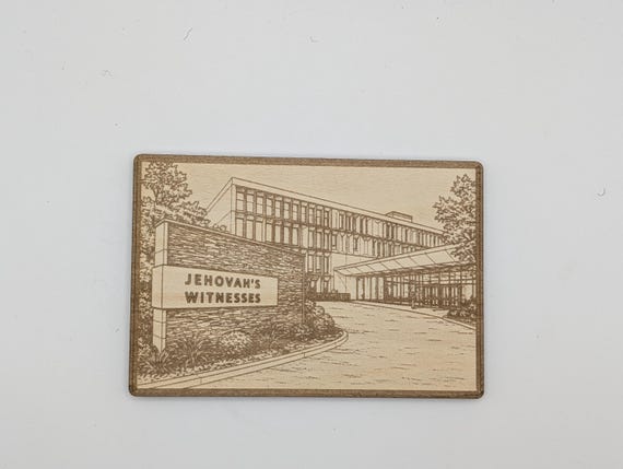 Britain Branch of Jehovah's Witnesses Magnet\Plaque, Bethel Souvenir, shown in listing image 4 with additional visible details or options.