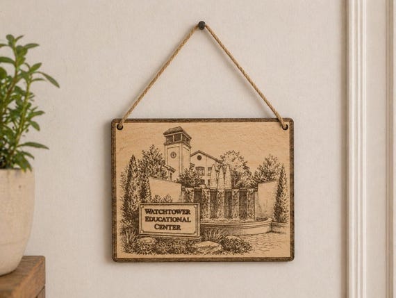Patterson Branch of Jehovah's Witnesses Magnet\Plaque, Bethel Souvenir, shown in another listing view highlighting visible design details.