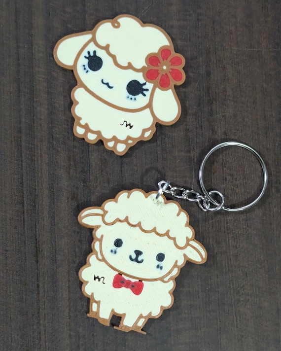 Full Color JW Sheep Pin, Durable Theocratic Gift, Magnet or Keychain for Pioneer and SKE School