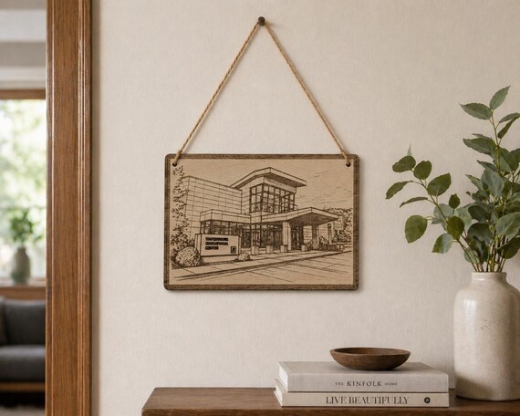 Patterson Branch Visitor's Center Magnet\Plaque, Bethel Souvenir, shown in another listing view highlighting visible design details.