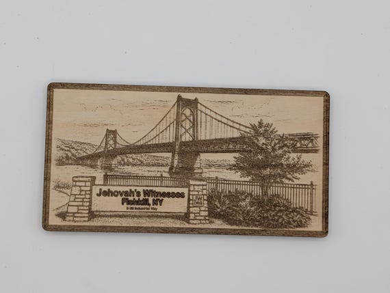 Fishkill Branch of Jehovah's Witnesses Magnet\Plaque, Bethel Souvenir, shown in listing image 4 with additional visible details or options.