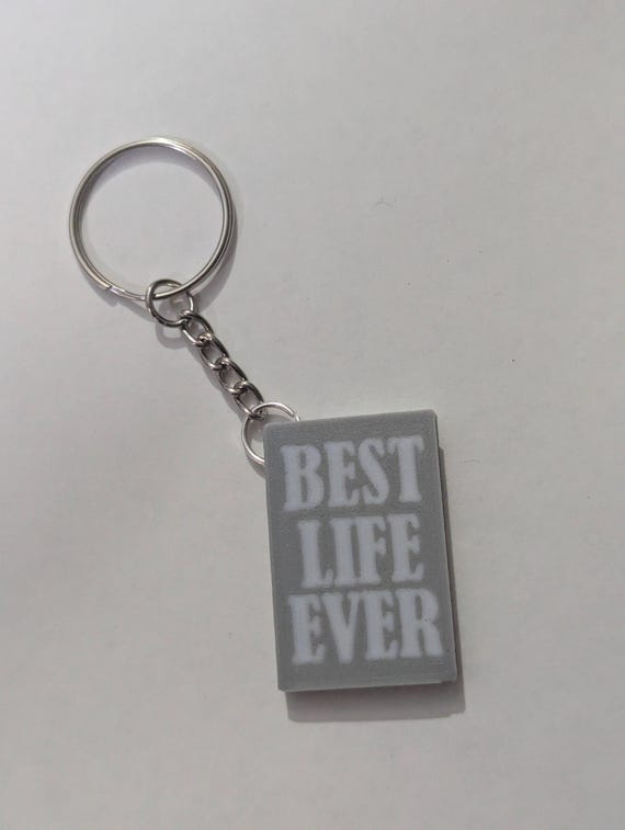 Mini Bible Keychain, Best Life Ever JW Gift, Theocratic Keepsake Magnet for Pioneer or Baptism Souvenir