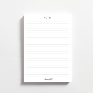 A5 Notepad | Desktop Writing Pad | Lined | 60 Pages | Notes - Etsy ...