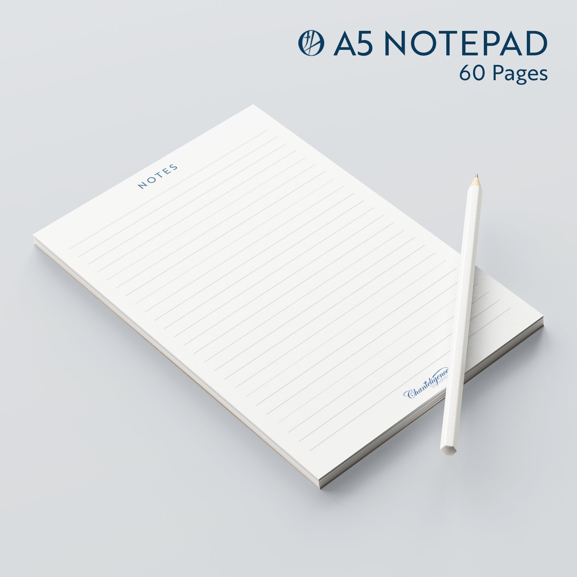A5 Notepad | Desktop Writing Pad | Lined | 60 Pages | Notes - Etsy ...