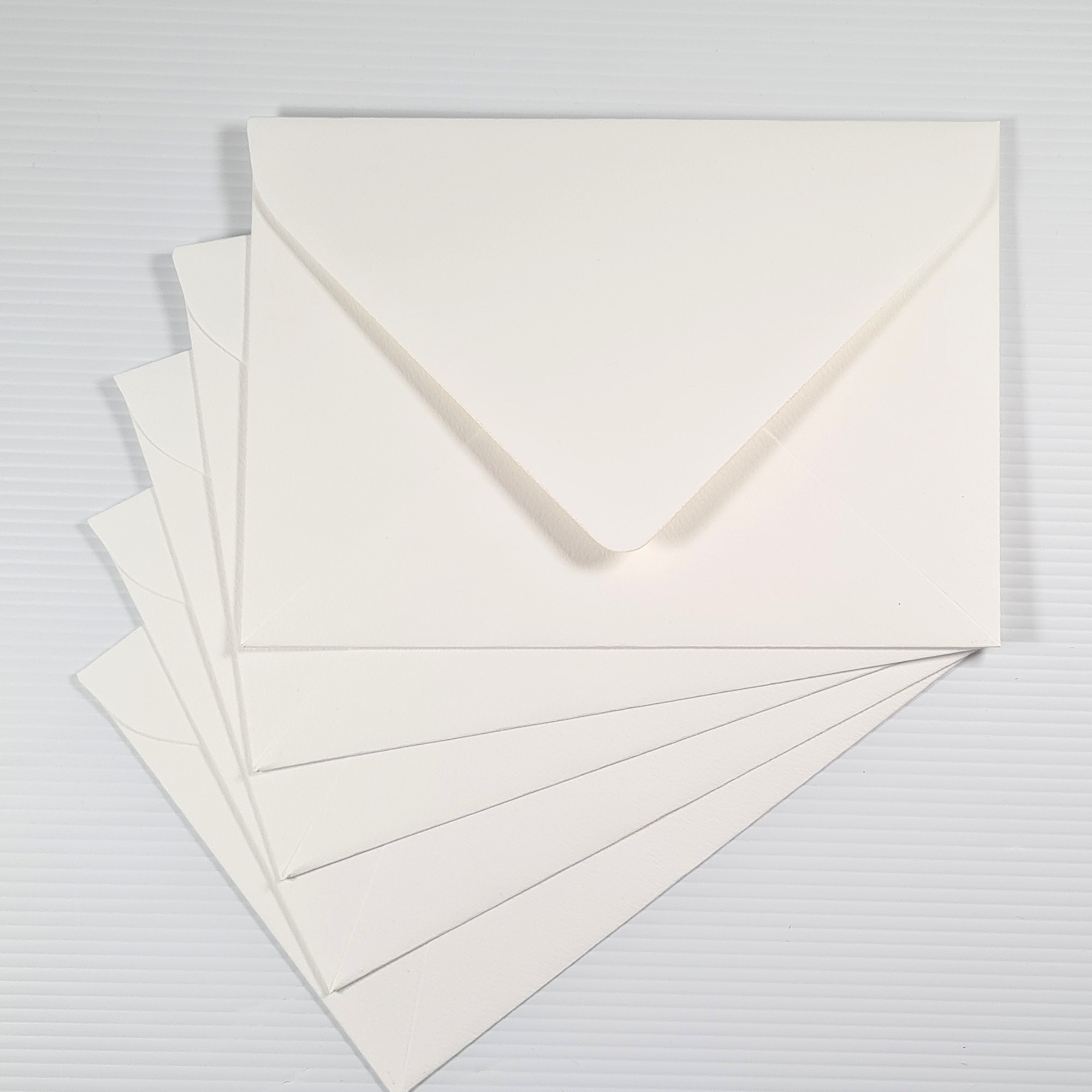 C6 Premium Pure White Envelopes Fits A6 Invitations, Notecards and