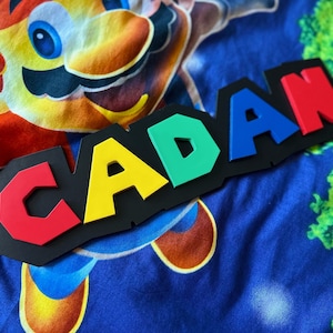 Personalized Super Mario Wall Sign: Perfect Room Decoration for Mario Fans
