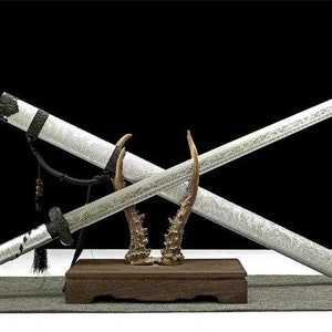 Real Hand Made Superior Chinese Dragon Sword T10 Steel