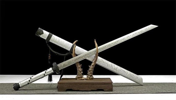 Real Handmade Chinese Dragon Sword T10 Steel 41 Inch Full Tang Razor Sharp