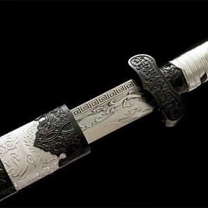Hand Made Superior Chinese Dragon Sword T10 Steel