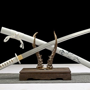 Japanese Hand Made High Quality T10 Steel Katana Sword Geisha