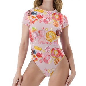 Combinaison / Body pour adulte Sweets on Pink