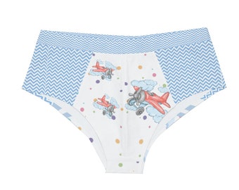 ABDL Adult Baby Diaper Style Briefs - Airplanes