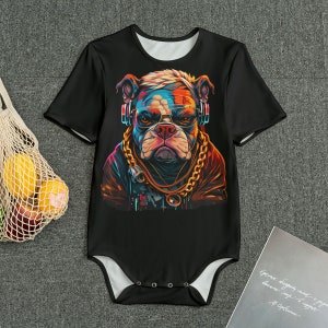 ABDL Gangster Bull Dog Adult Onesie