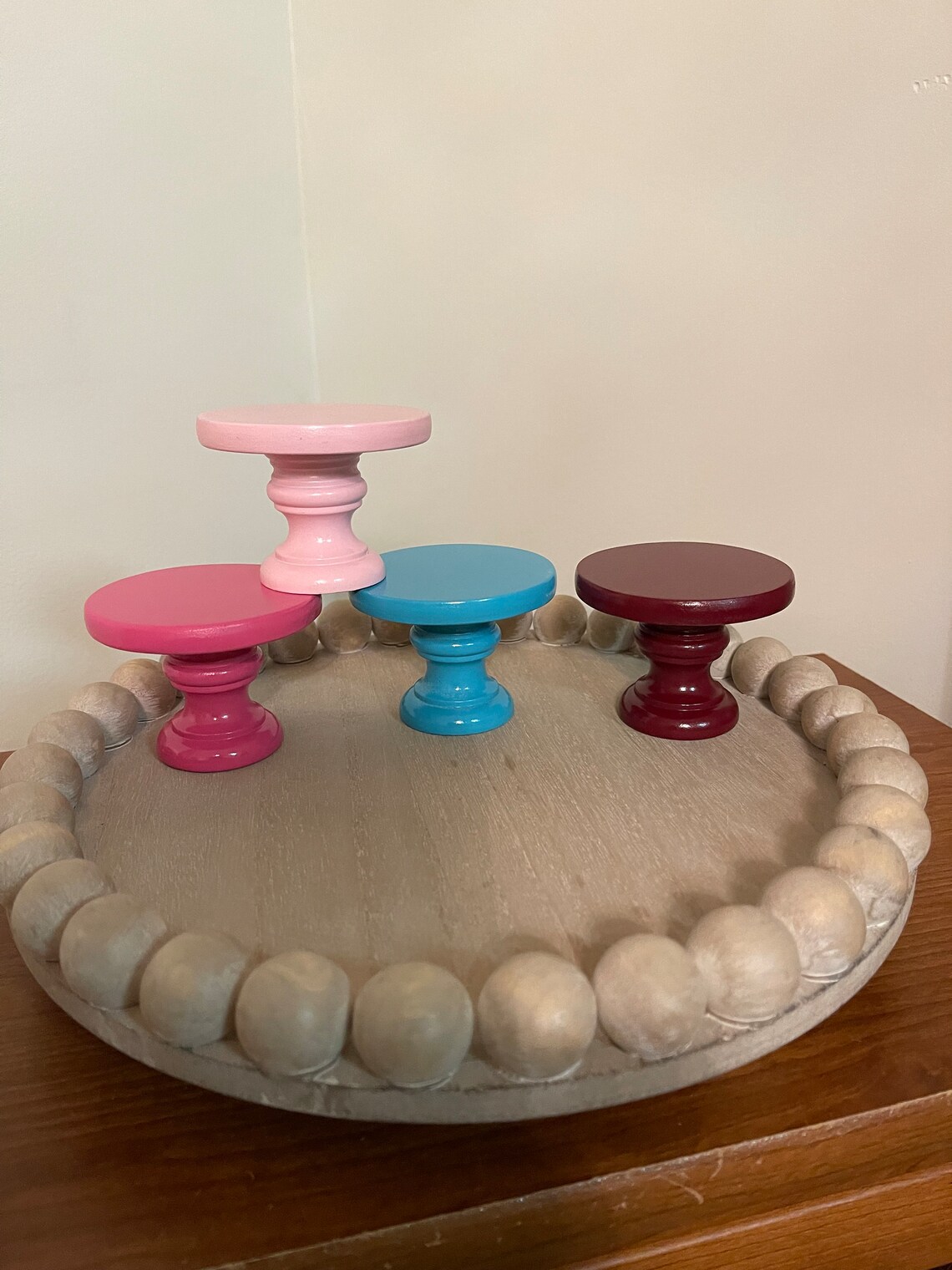 Mini Wood Tiered Tray Riser Riser for Tiered Tray Decor Etsy