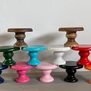Mini wood tiered tray riser, riser for tiered tray decor, tiered tray decor accessory, approx. 2 1/4 inches high X 3 inches wide