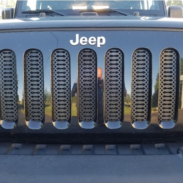 Jeep Grill Inserts Etsy
