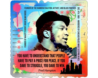 Autocollants découpés holographiques