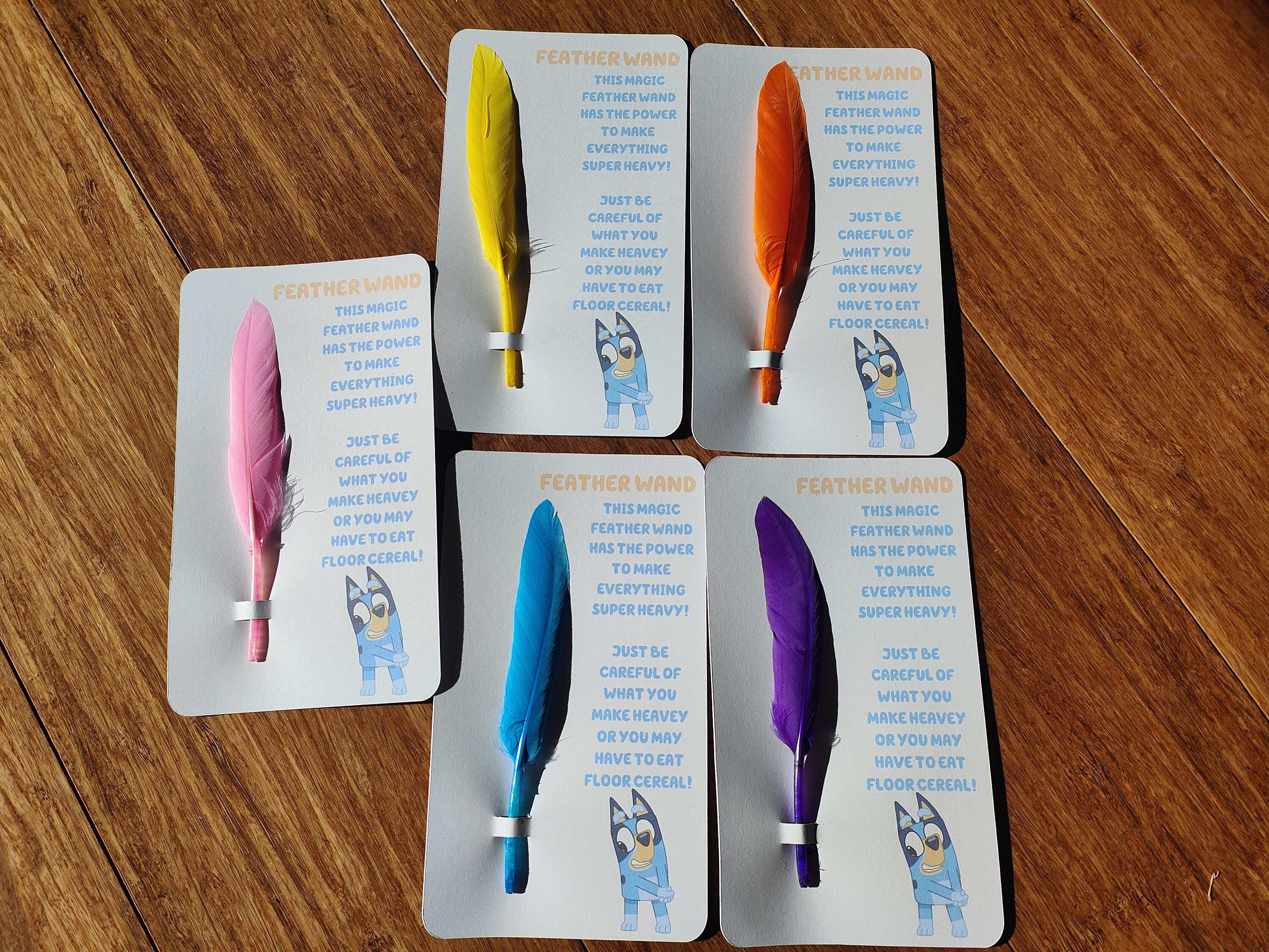 Bluey's Magic Feather Wand Etsy UK