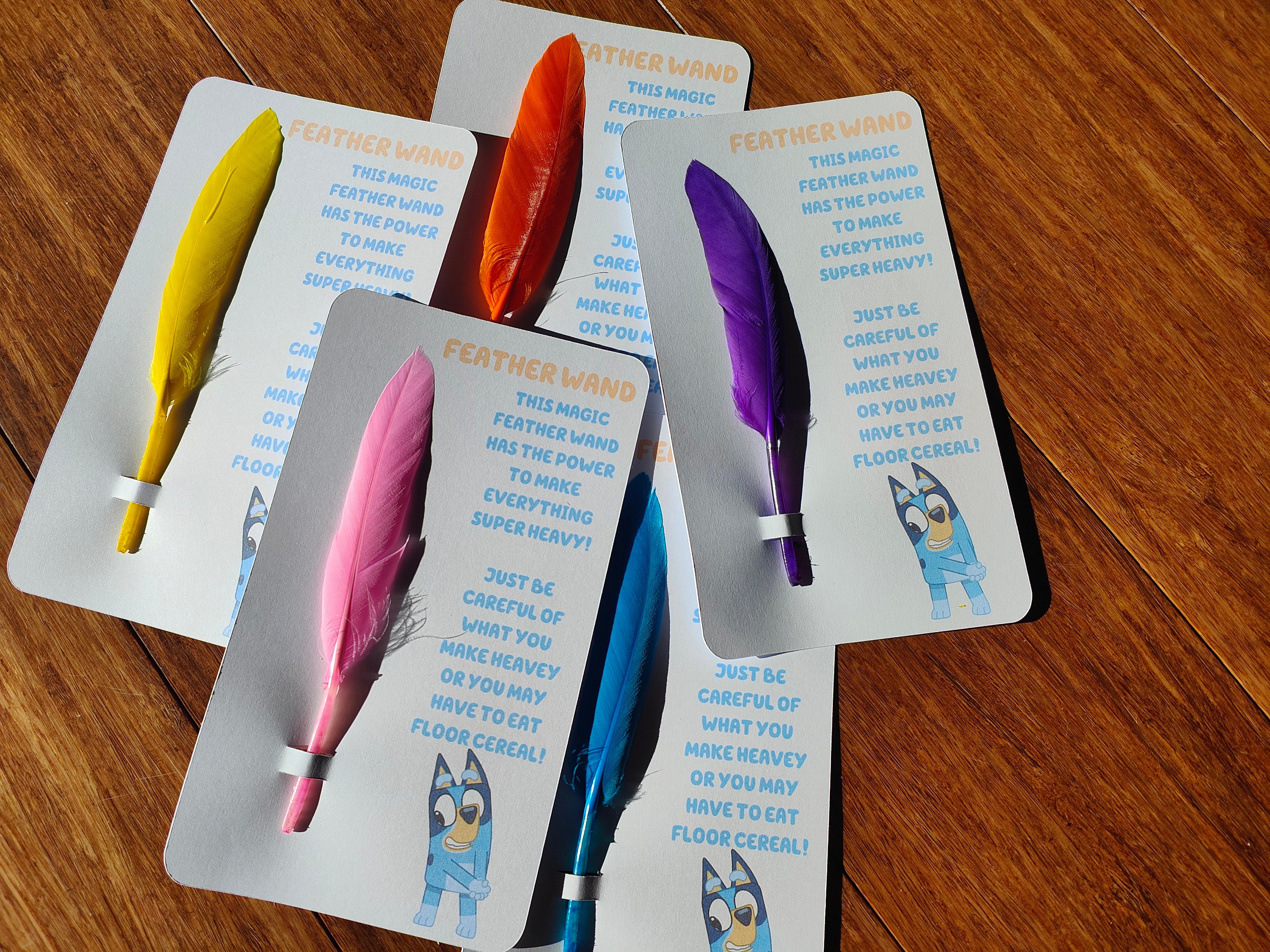 Bluey's Magic Feather Wand Etsy UK