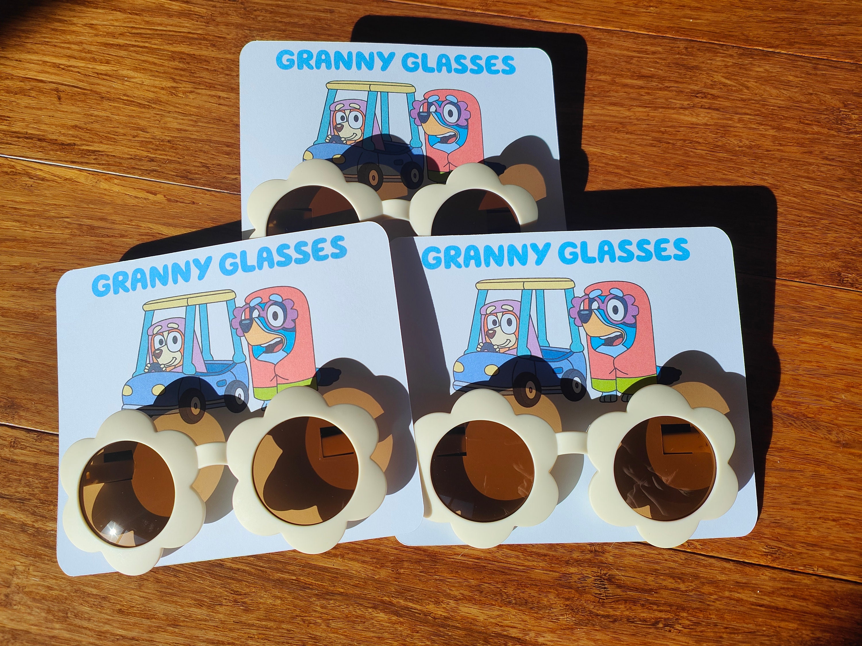 Bluey's Granny Glasses - Etsy Australia