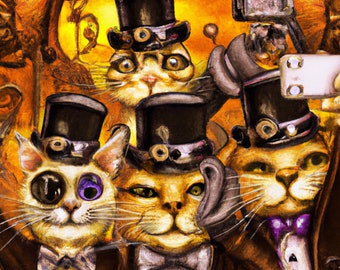 Cats Taking Selfies #1