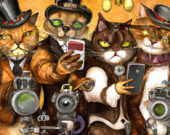 Cats Taking Selfies #7