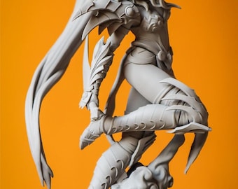 Valeera Sanguinar - World of Warcraft WoW Figurine: Warcraft 3D Statue, Gamer Gift