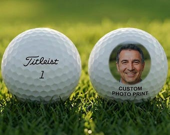 CustomTitleist Pro V1 Zertifizierte, aufgearbeitete Golfbälle - Personalisierter Text, Logo oder Foto - Premium Recycled Pro V1
