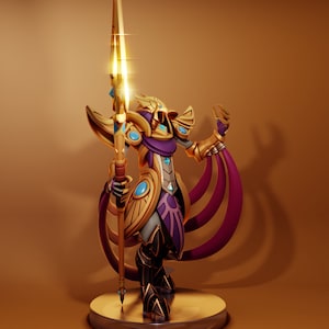Azir League of Legends Model Figure – Fully Colored or DIY